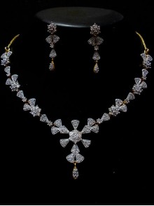 CZ Necklace Set